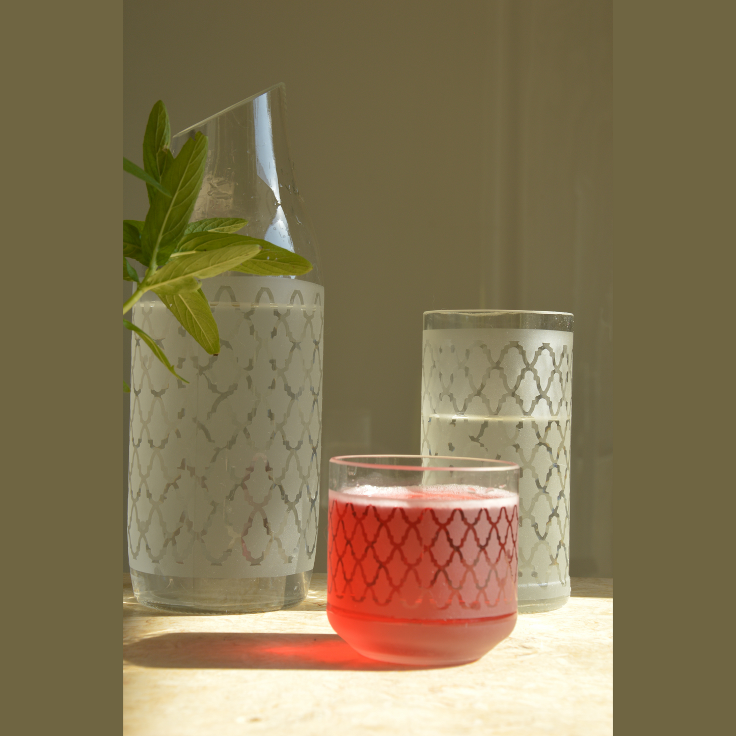 Kendaka- Mashrabiya Glass Set
