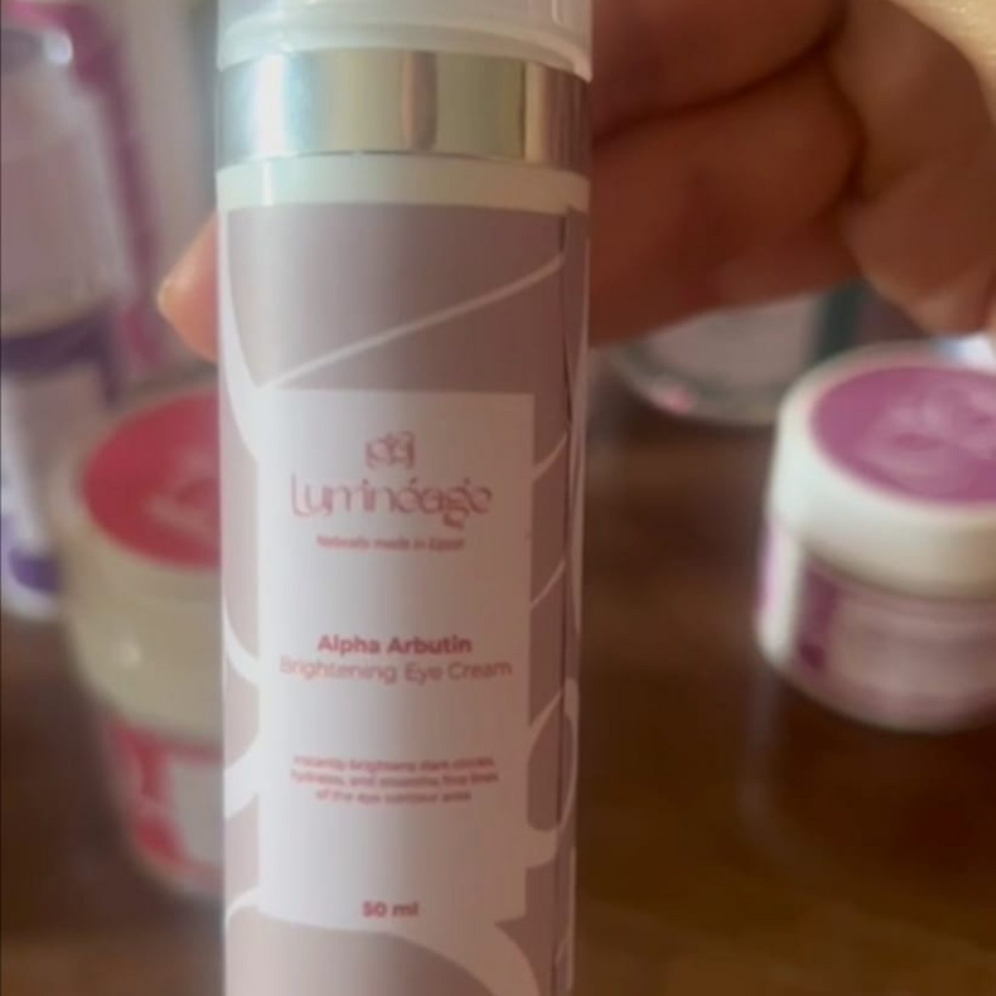 Lumineage- Alpha Arbutin Brightening Eye Cream For Dark Circles