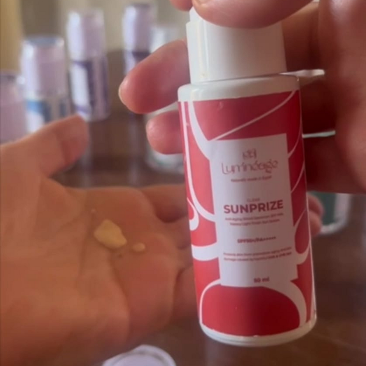 Lumineage- Sunprize-Broad Spectrum, Watery Finish, Plant Based Sunscreen