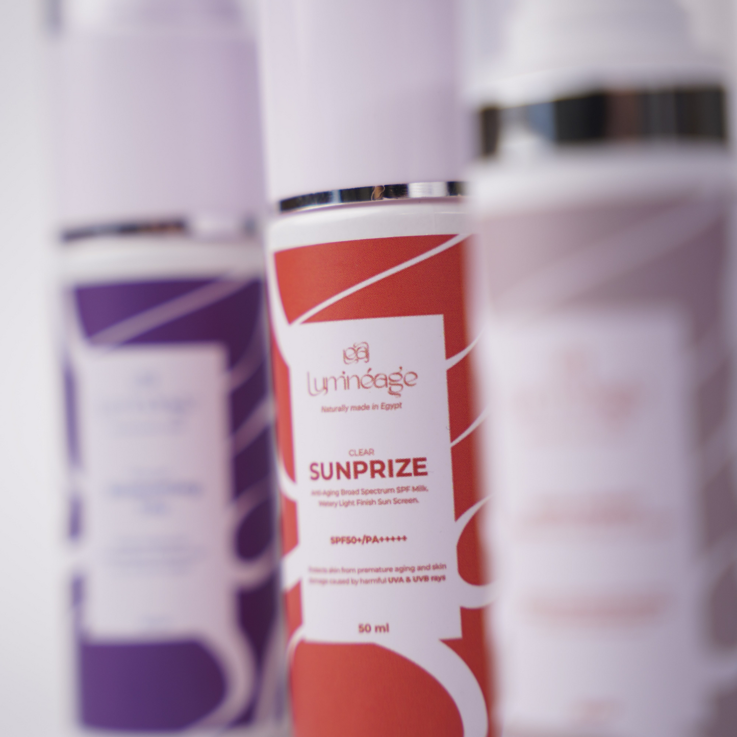 Lumineage- Sunprize-Broad Spectrum, Watery Finish, Plant Based Sunscreen