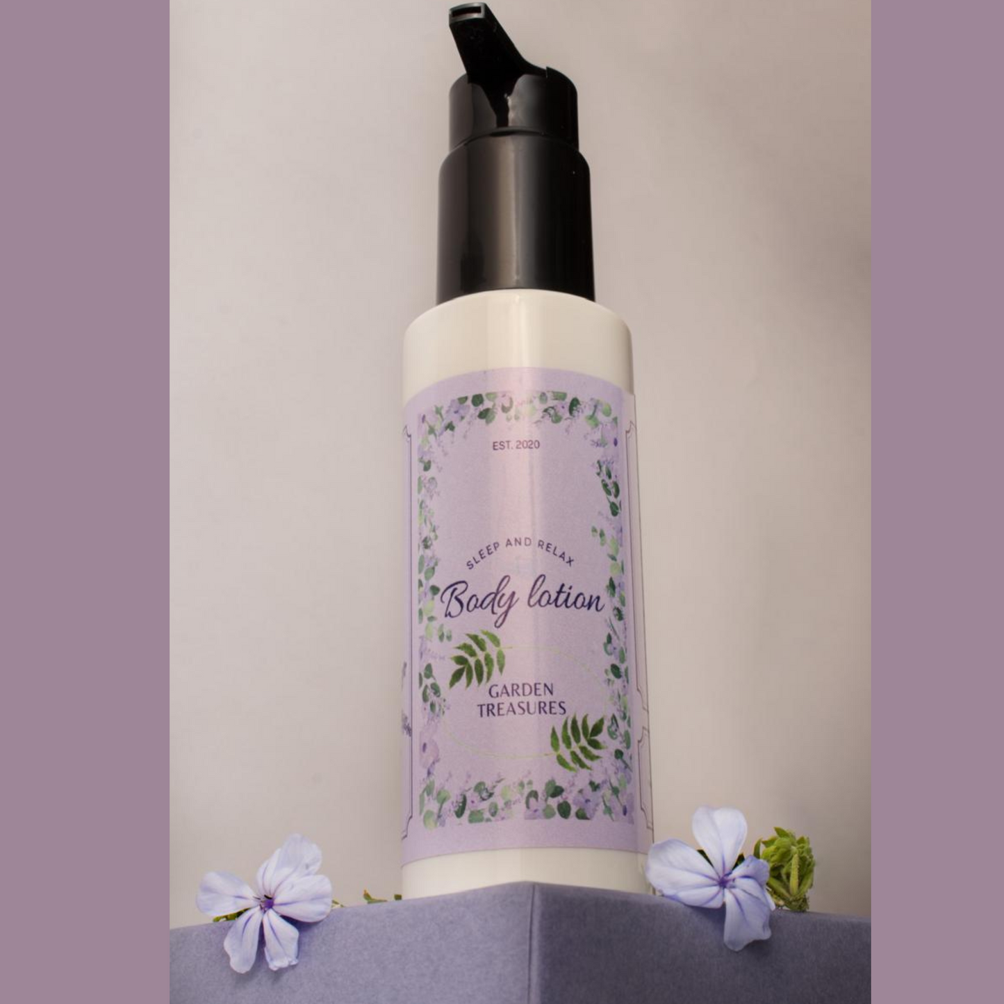 Garden Treasures- Lavender, Chamomile and Mint Relaxing Body Lotion